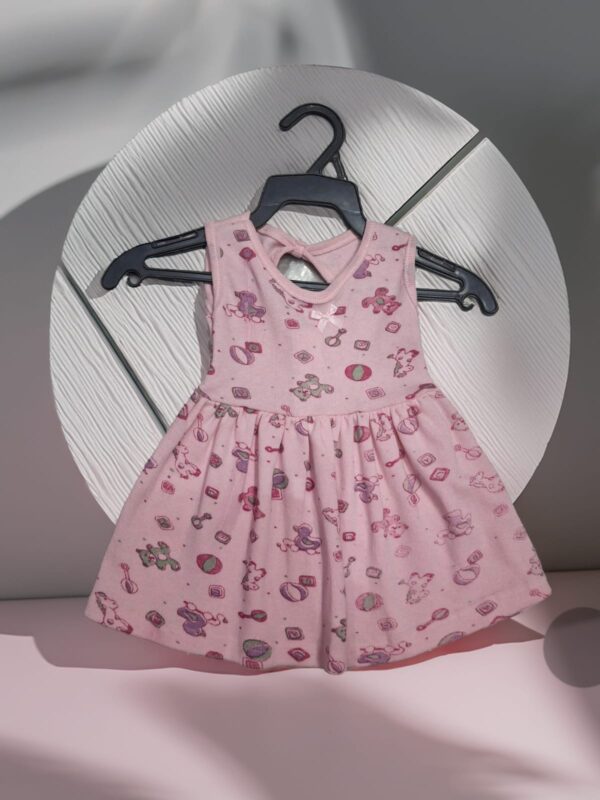 Vestidito bebe rosa