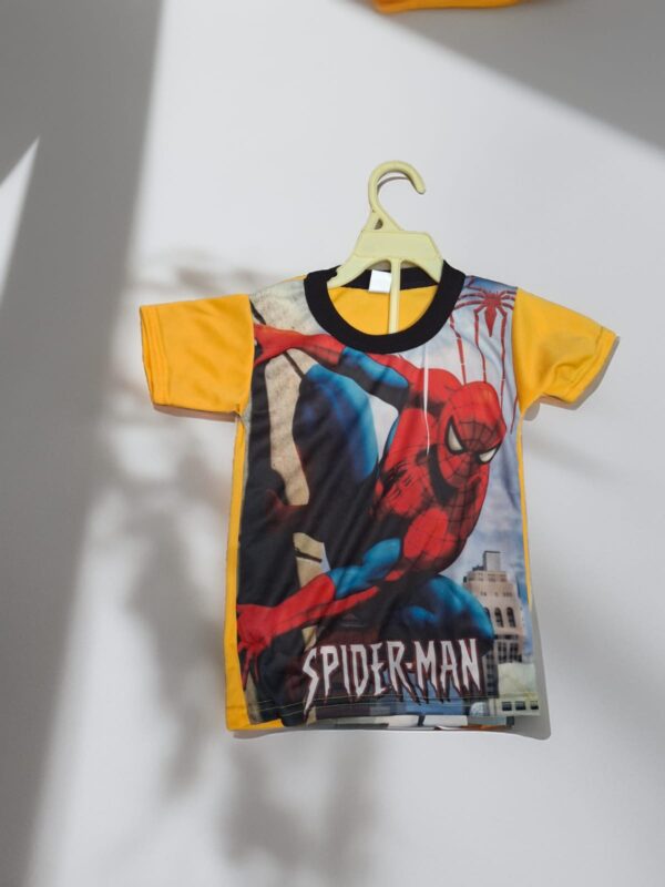 Estampado de spiderman